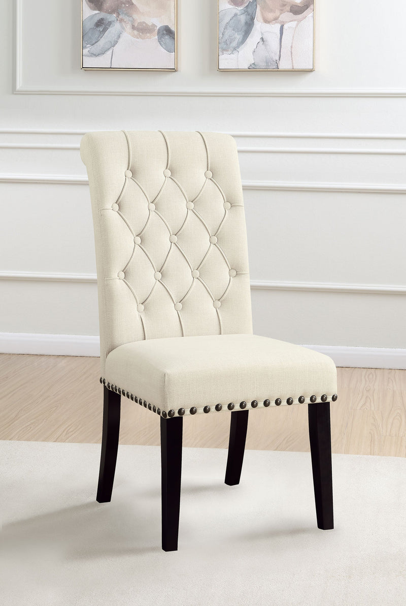 Alana Fabric Upholstered Dining Side Chair (Set of 2)