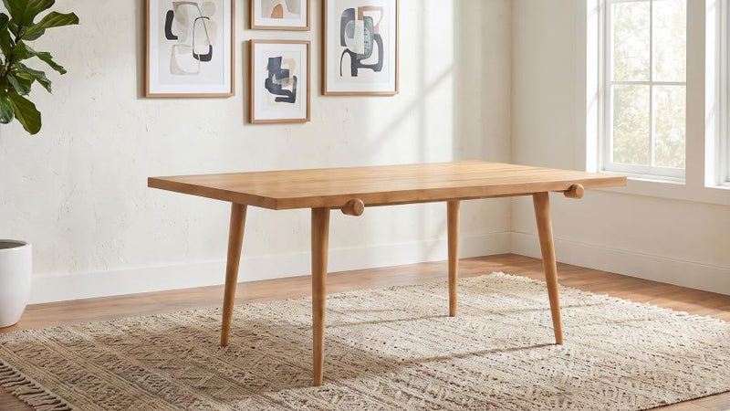 Fabra 79-inch Rectangular Wood Dining Table