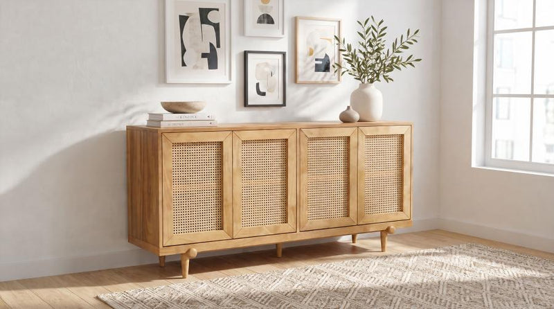 Fabra 4-door Dining Sideboard Storage Console