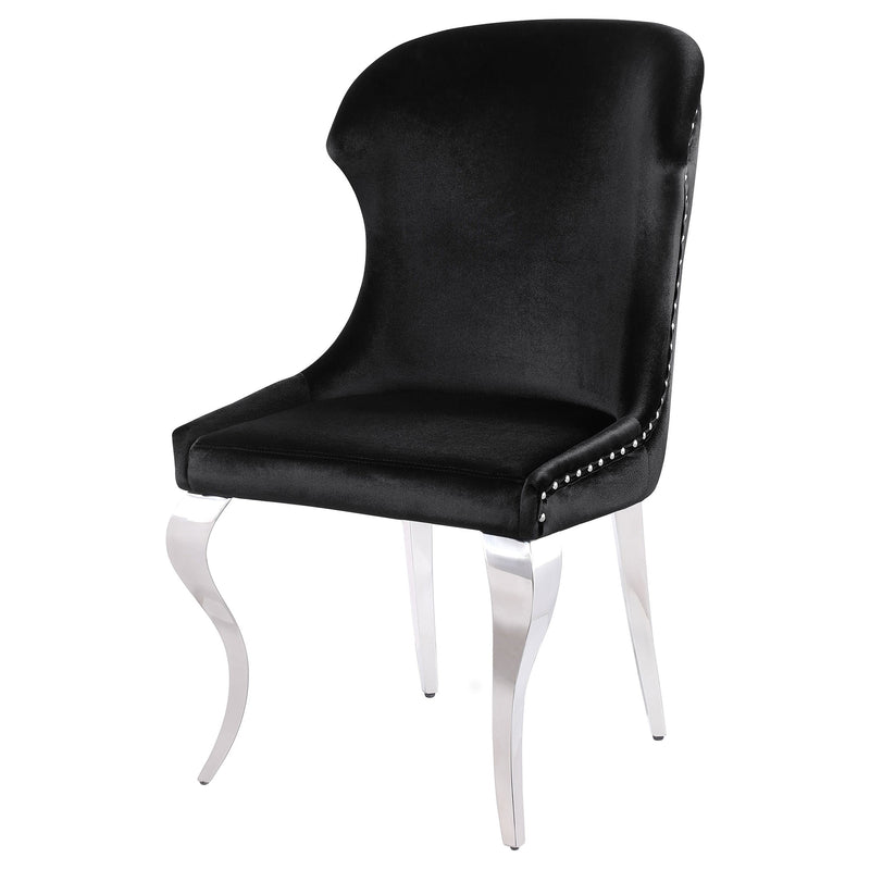 Cheyanne Silla Lateral de Comedor Tapizada (Juego de 2)