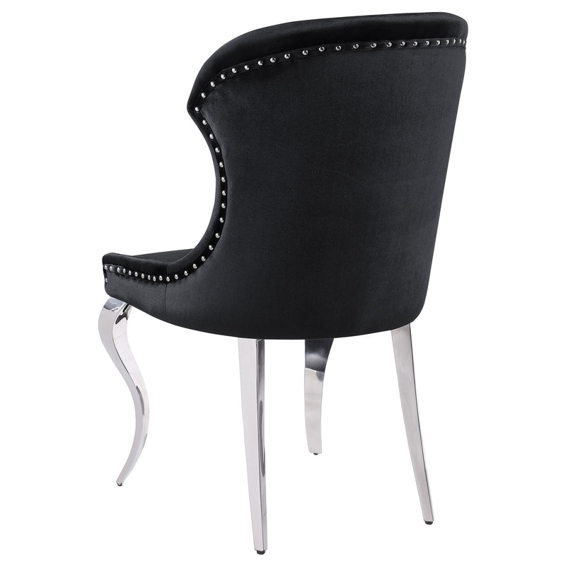 Cheyanne Silla Lateral de Comedor Tapizada (Juego de 2)