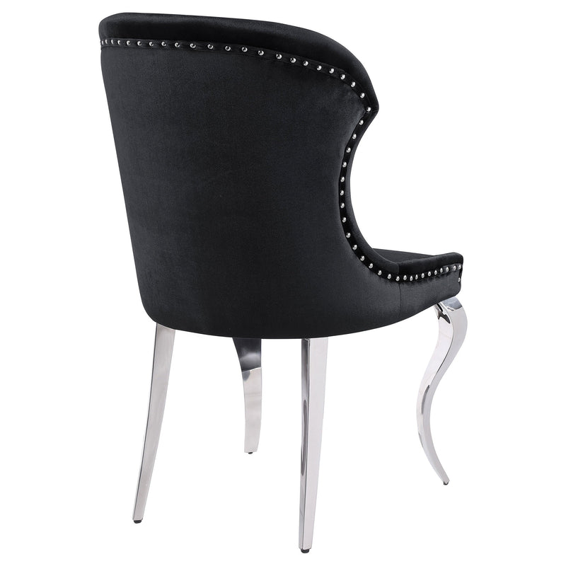 Cheyanne Silla Lateral de Comedor Tapizada (Juego de 2)