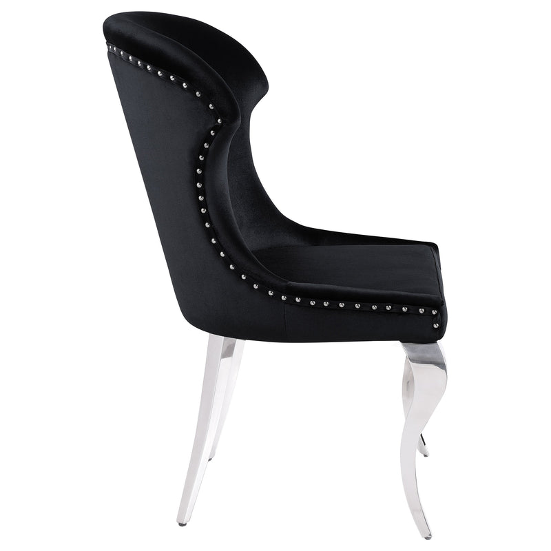 Cheyanne Silla Lateral de Comedor Tapizada (Juego de 2)