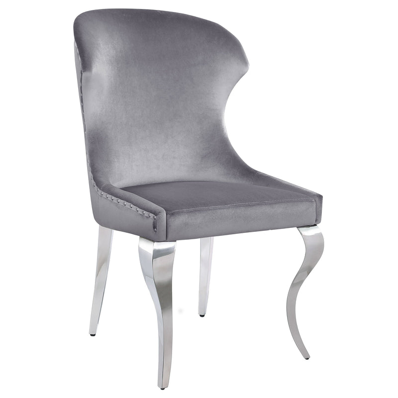 Cheyanne Silla Lateral de Comedor Tapizada (Juego de 2)