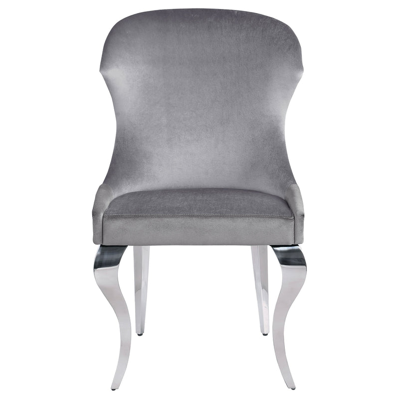 Cheyanne Silla Lateral de Comedor Tapizada (Juego de 2)