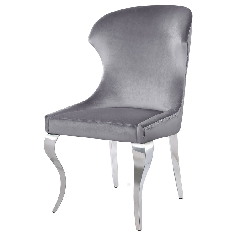Cheyanne Silla Lateral de Comedor Tapizada (Juego de 2)