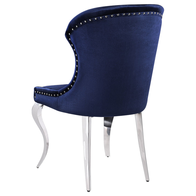 Cheyanne Silla Lateral de Comedor Tapizada (Juego de 2)