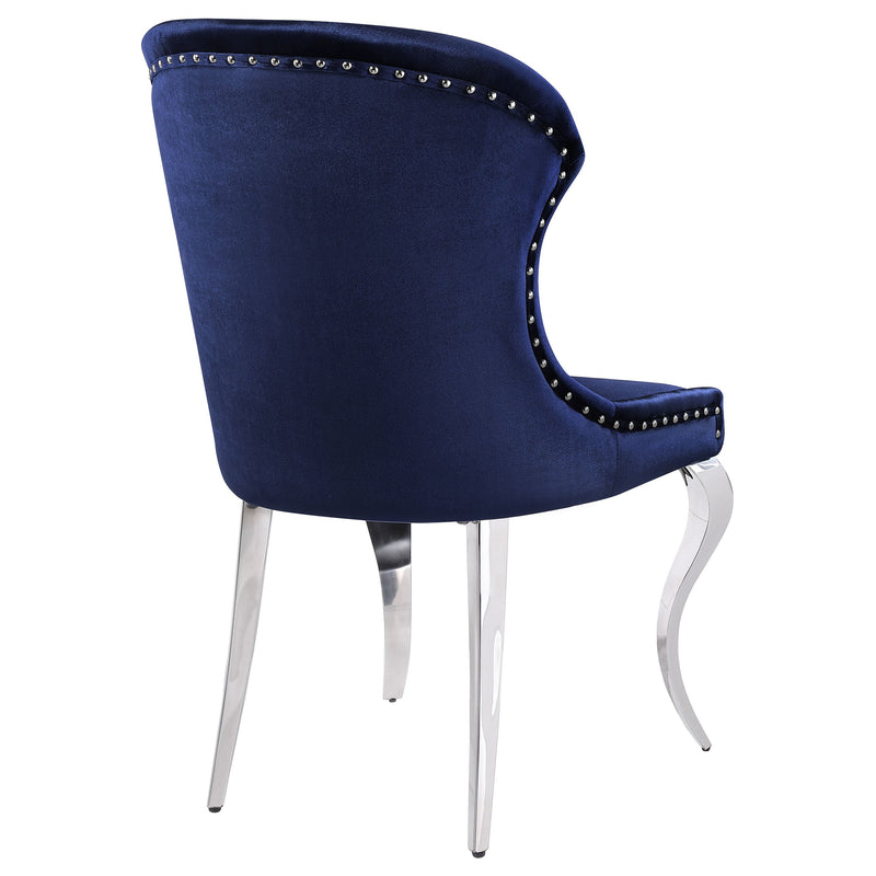 Cheyanne Silla Lateral de Comedor Tapizada (Juego de 2)