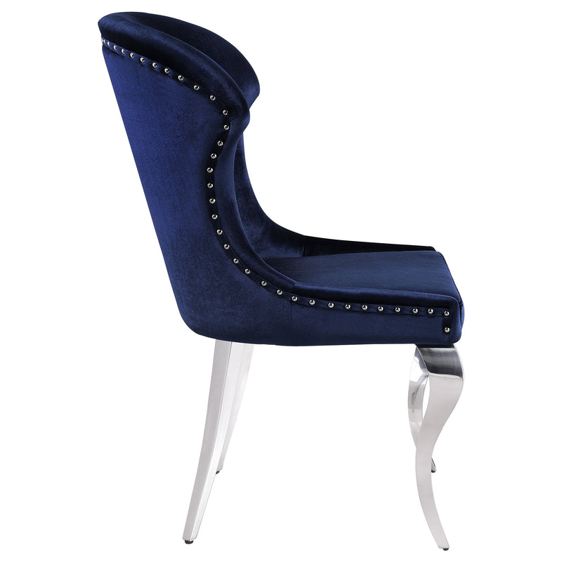 Cheyanne Silla Lateral de Comedor Tapizada (Juego de 2)