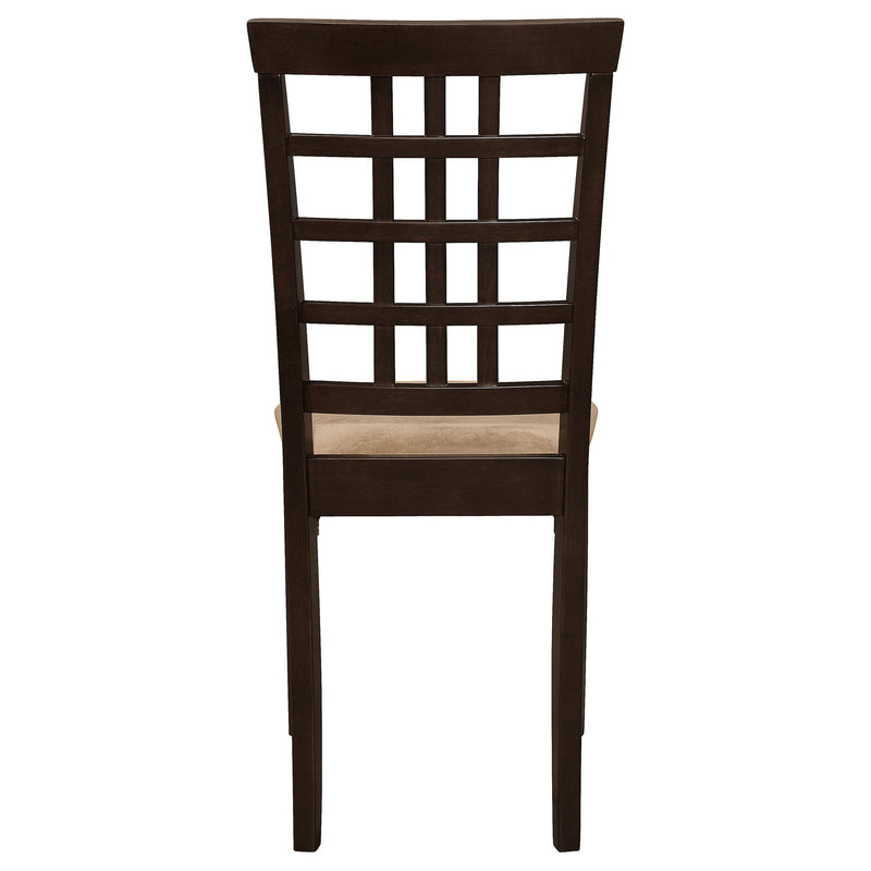 Juego de comedor Kelso de 3 piezas con mesa de ala caída, capuchino y tostado
