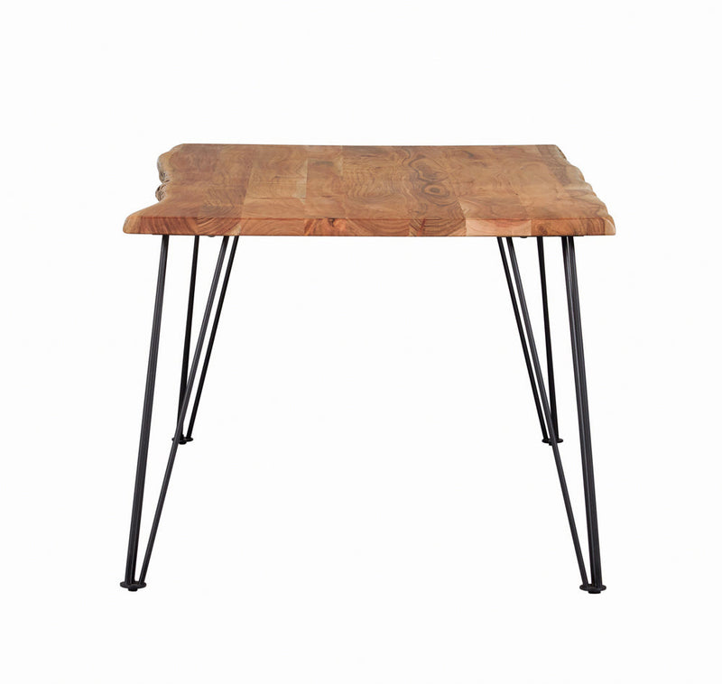 Mesa de comedor Sherman Live Edge de 71 pulgadas, acacia natural