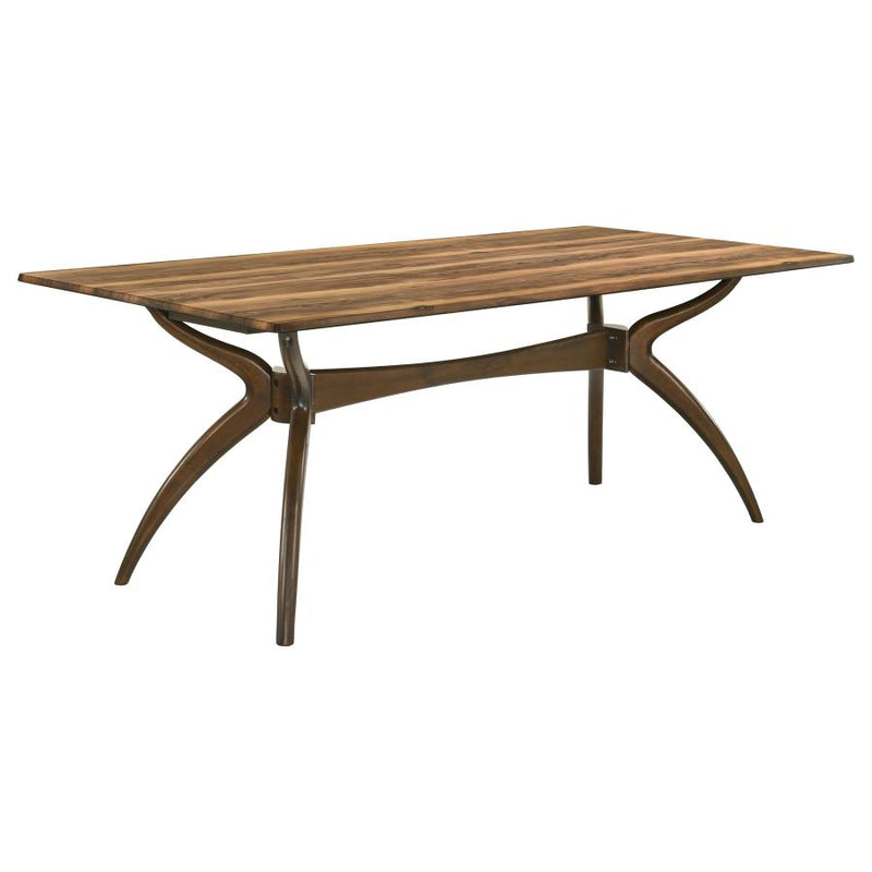 Randolph 79-inch SmartTopª Rectangular Dining Table Sheesham and Brown