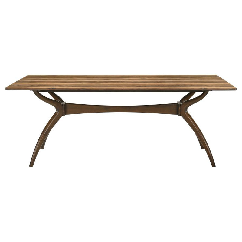 Randolph 79-inch SmartTopª Rectangular Dining Table Sheesham and Brown