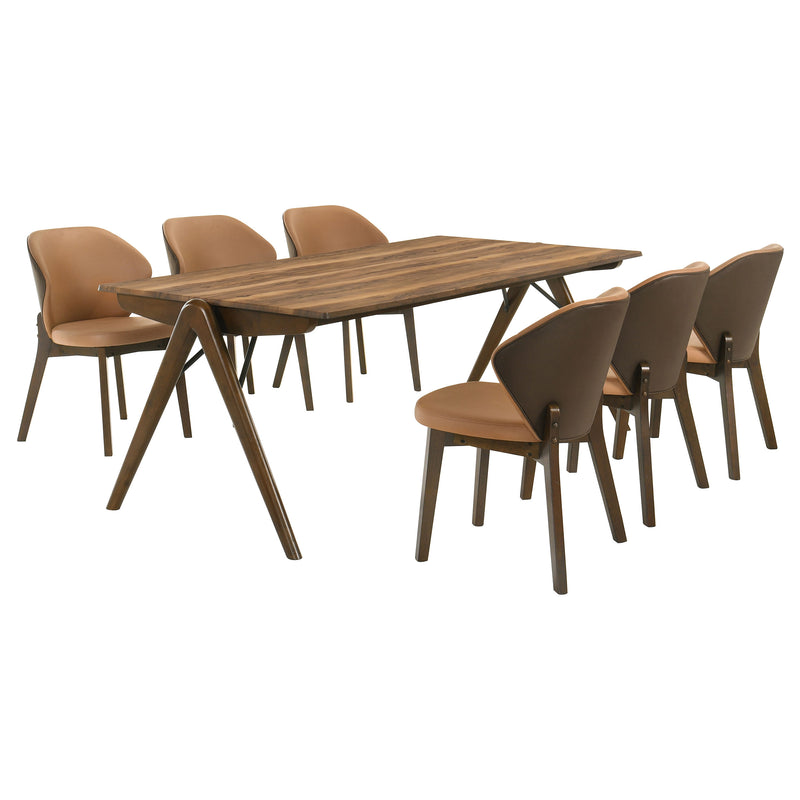 Randolph 79-inch Rectangular Dining Table Sheesham and Brown