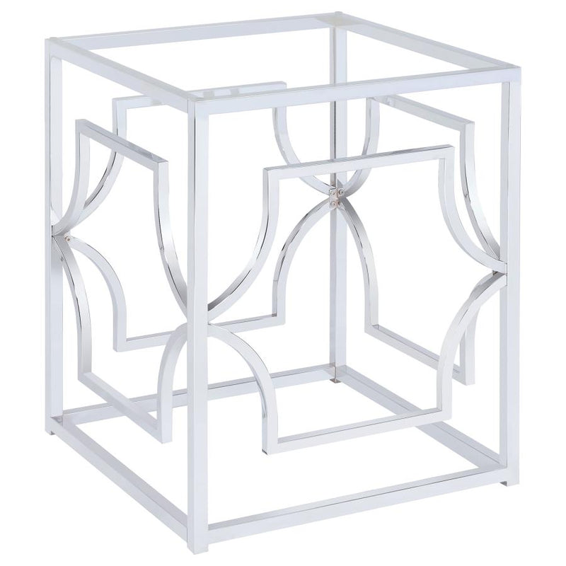 Starlight Square Metal Dining Table Base