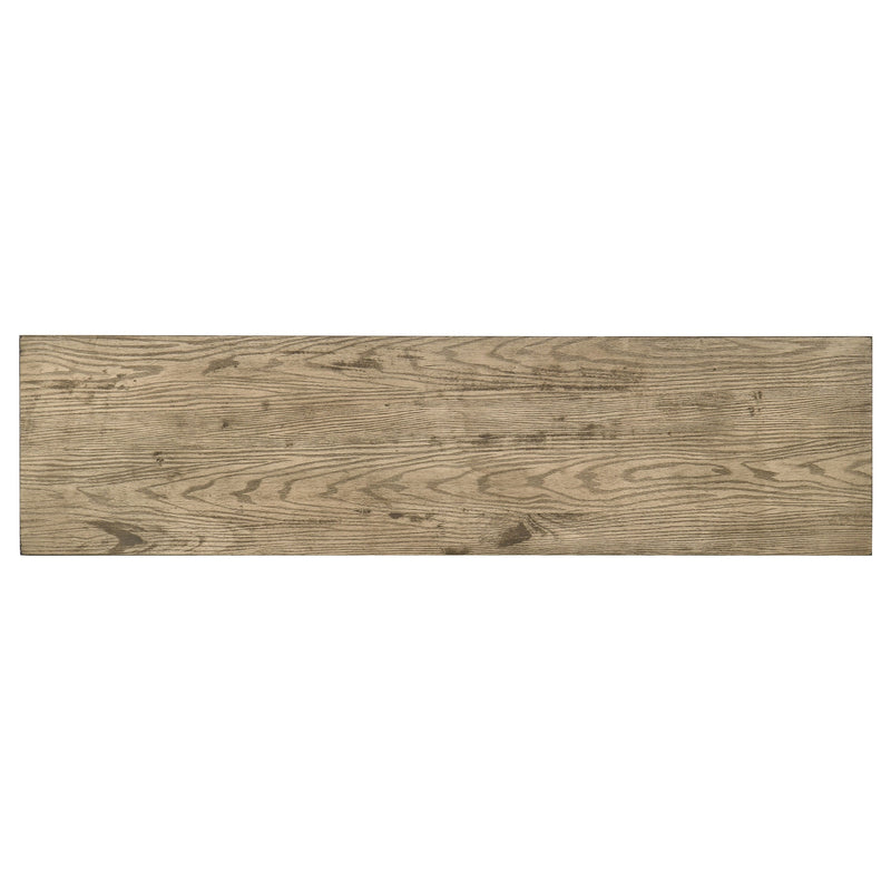 Banco de comedor de madera maciza Cardova de 51 pulgadas, roble viñedo