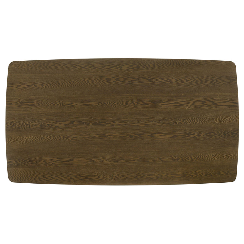 Mesa de comedor rectangular de madera Ottowa de 71 pulgadas - Marrón