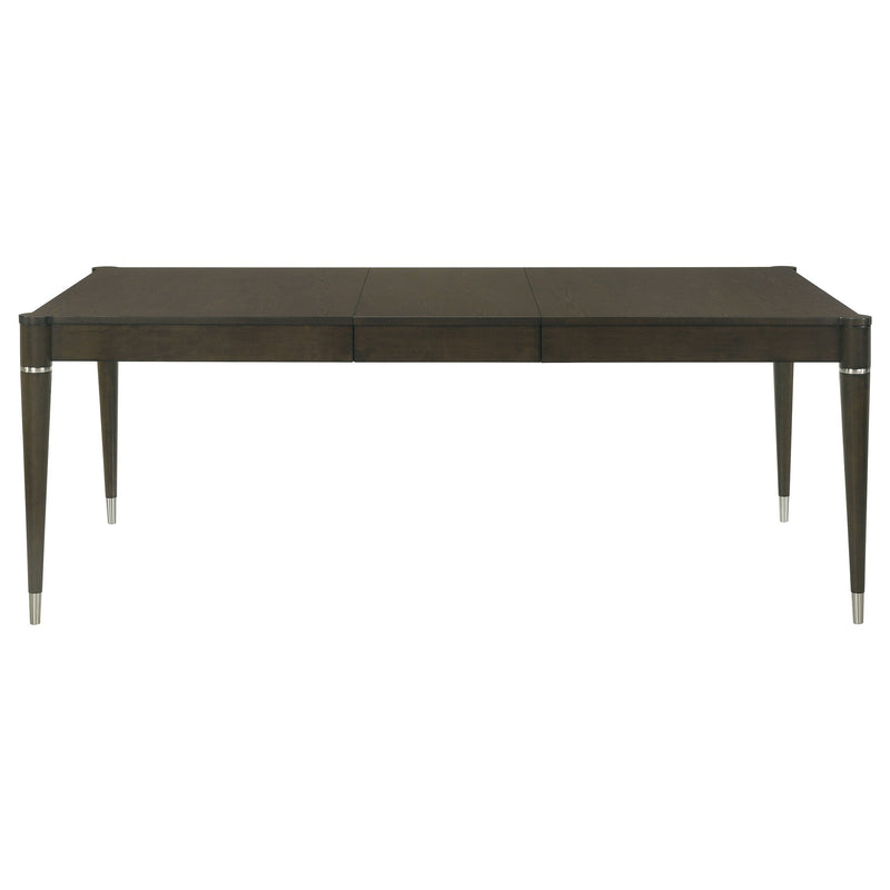 Juego de Comedor Rectangular Reseda Marrón Ceniza