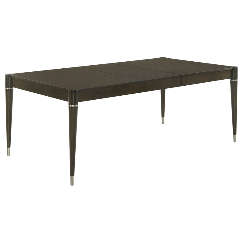 Juego de Comedor Rectangular Reseda Marrón Ceniza