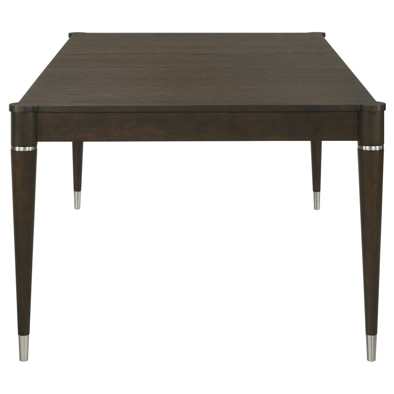 Juego de Comedor Rectangular Reseda Marrón Ceniza