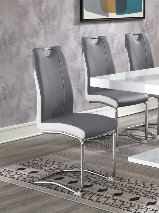Broderick Upholstered Dining Side Chair Black (Set of 4)