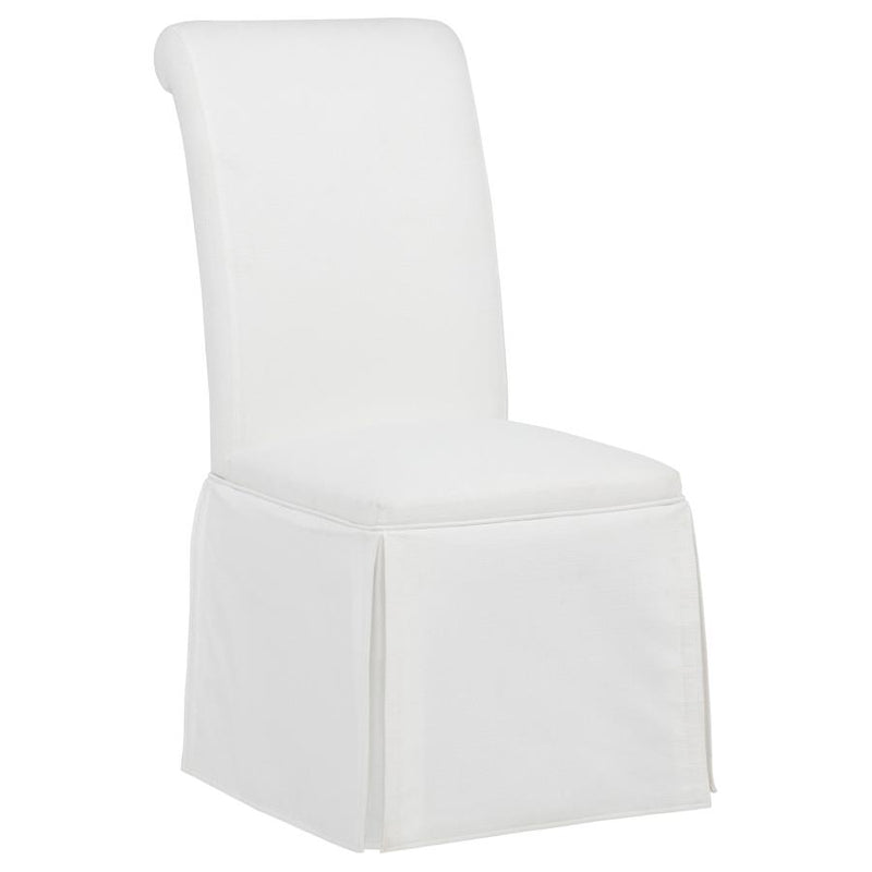 Shawna Upholstered Skirted Side Chair (Set of 2)