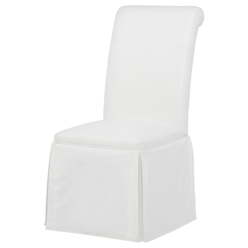 Shawna Upholstered Skirted Side Chair (Set of 2)