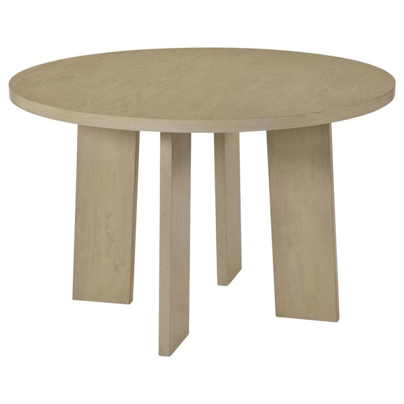 Strouse 47-inch Round Wood Dining Room Table
