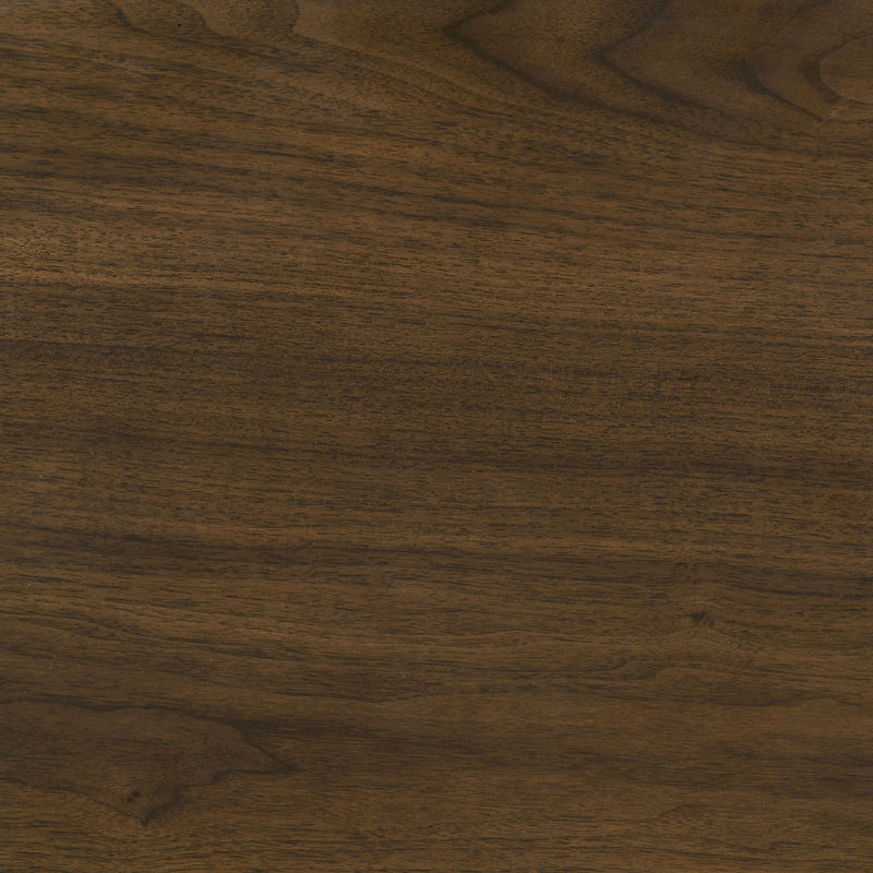 Mesa de comedor redonda de madera Strouse de 47 pulgadas, nogal