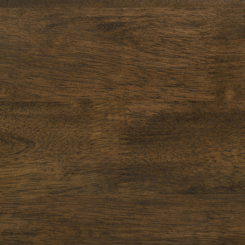 Mesa de comedor redonda de madera Strouse de 47 pulgadas, nogal