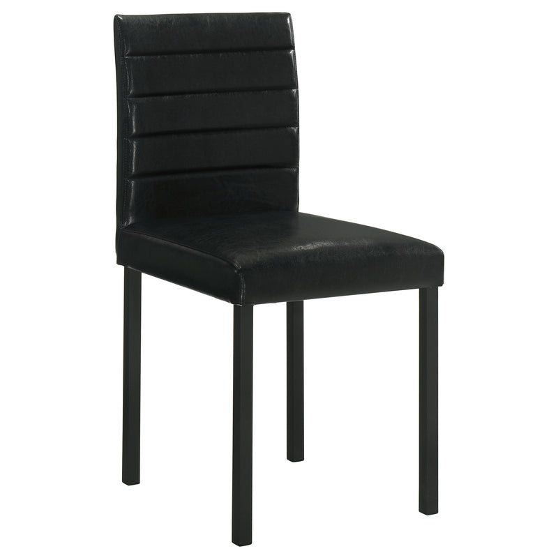 Mesa de comedor rectangular de 5 piezas Garza de roble gris