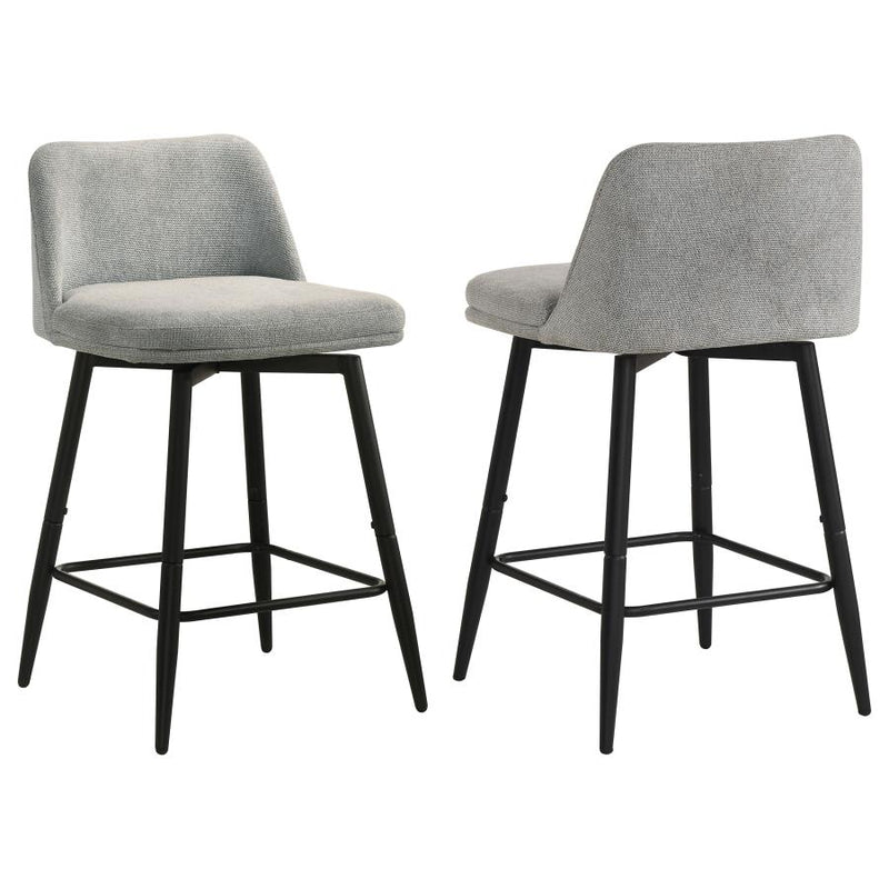 Mellor Fabric Upholstered Swivel Counter Chair