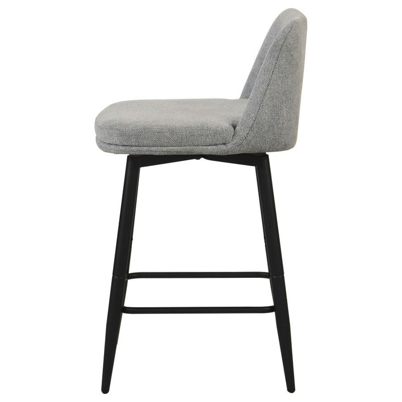 Mellor Fabric Upholstered Swivel Counter Chair