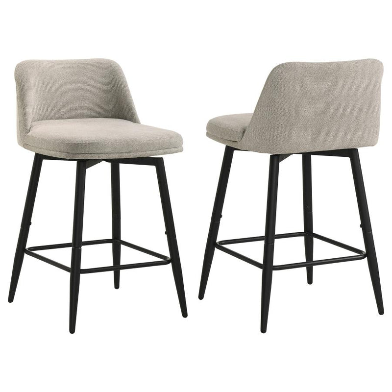 Mellor Fabric Upholstered Swivel Counter Chair