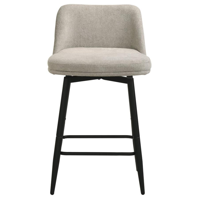 Mellor Fabric Upholstered Swivel Counter Chair