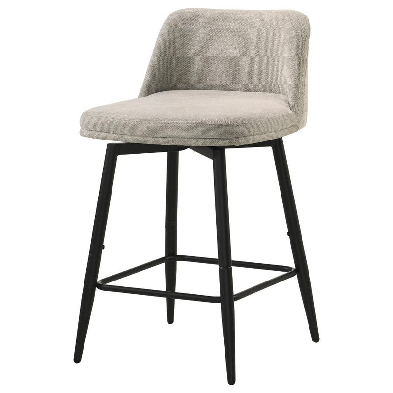 Mellor Fabric Upholstered Swivel Counter Chair