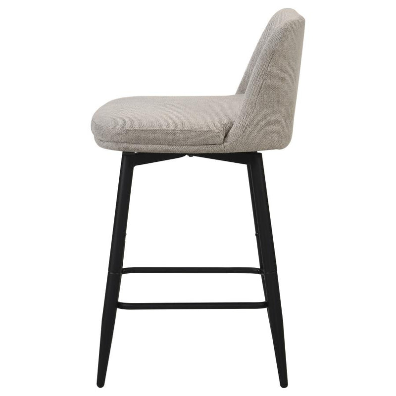 Mellor Fabric Upholstered Swivel Counter Chair