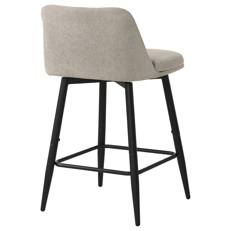Mellor Fabric Upholstered Swivel Counter Chair