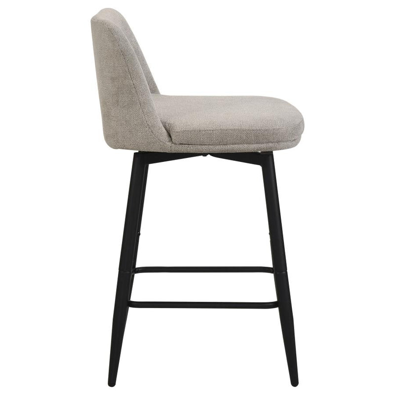 Mellor Fabric Upholstered Swivel Counter Chair