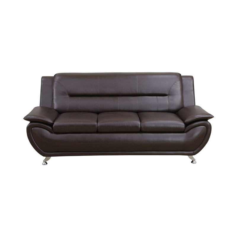 Abdiel Brown Breathable Sofa Living Room Collection