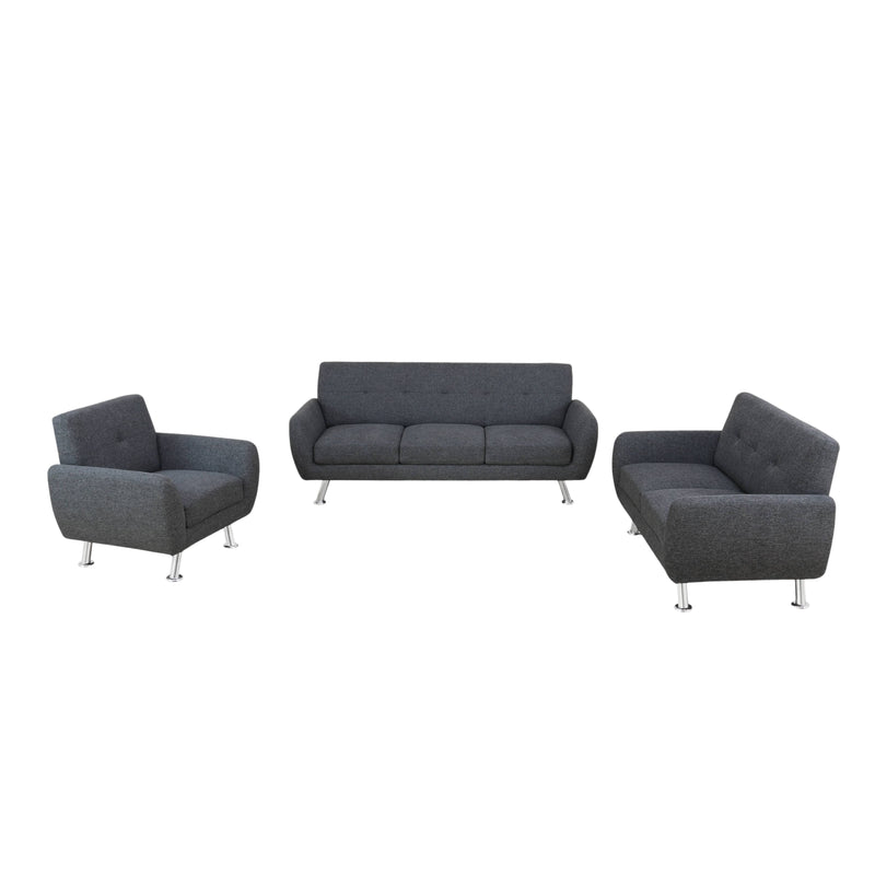 Colección de sala Jordan negra y gris