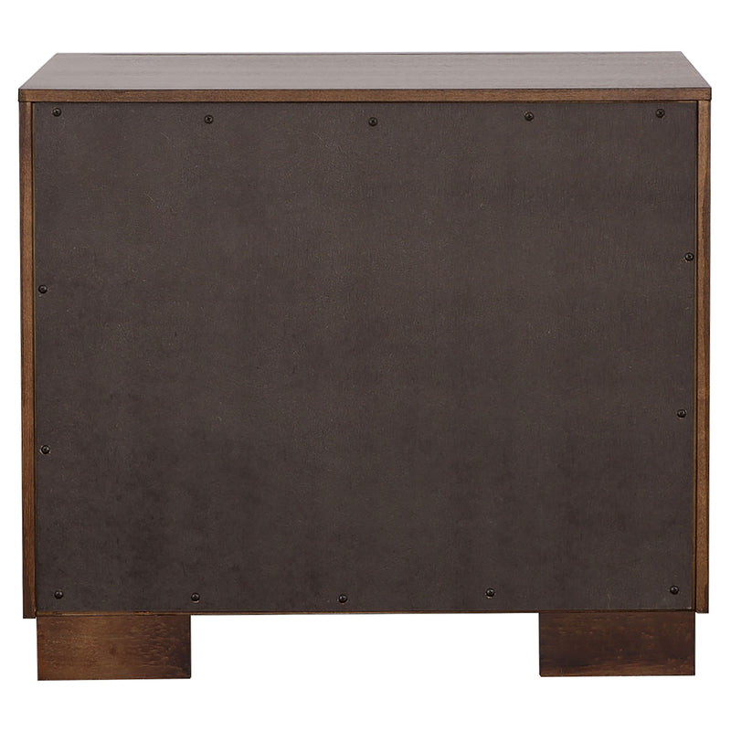 Jessica LED Bedroom Set Cappuccino