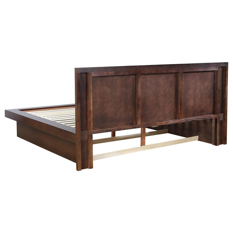 Jessica LED Bedroom Set Cappuccino