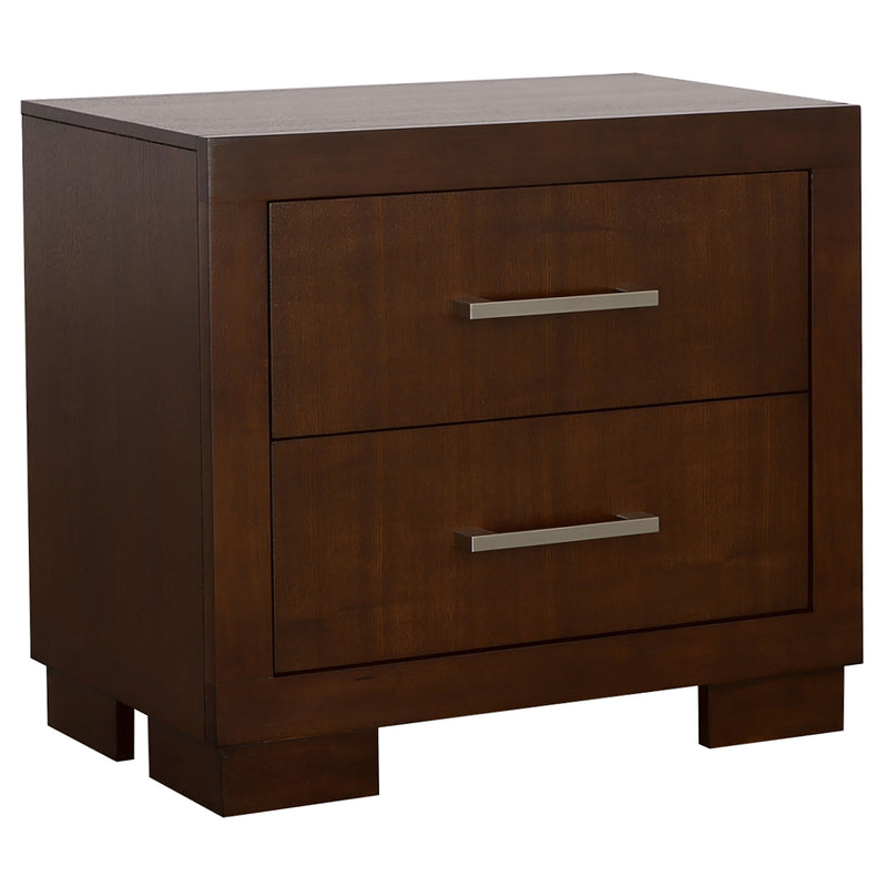 Jessica LED Bedroom Set Cappuccino
