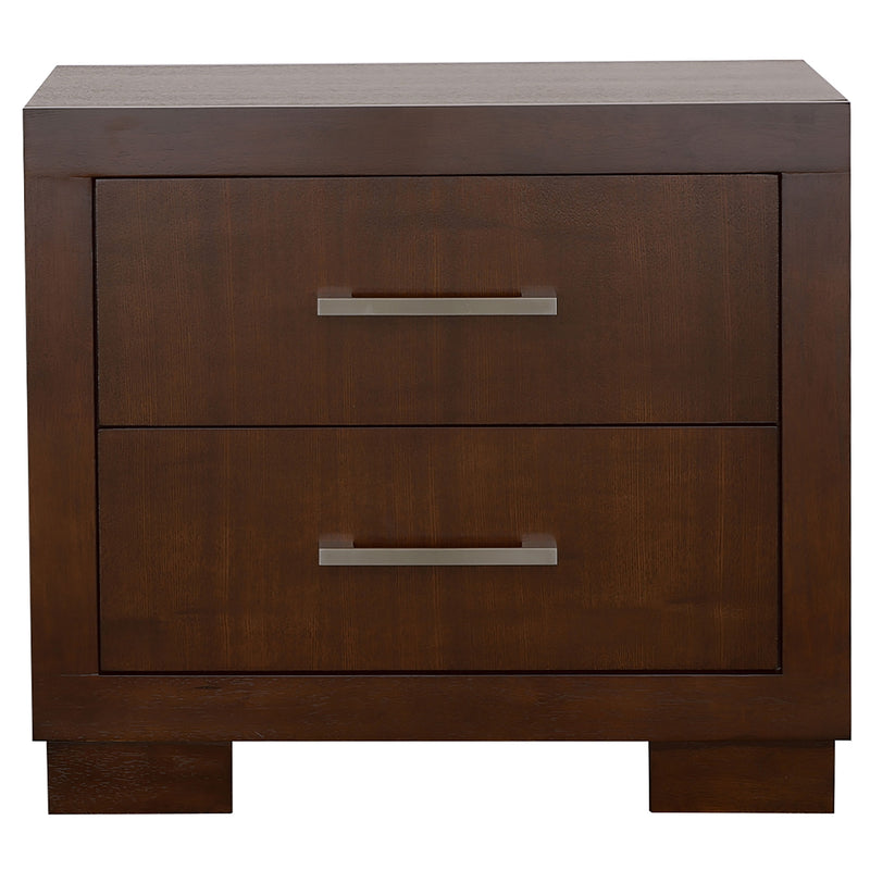 Jessica LED Bedroom Set Cappuccino