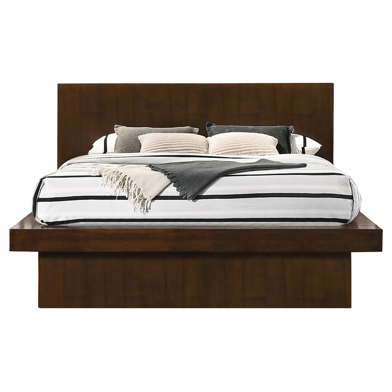 Jessica LED Bedroom Set Cappuccino