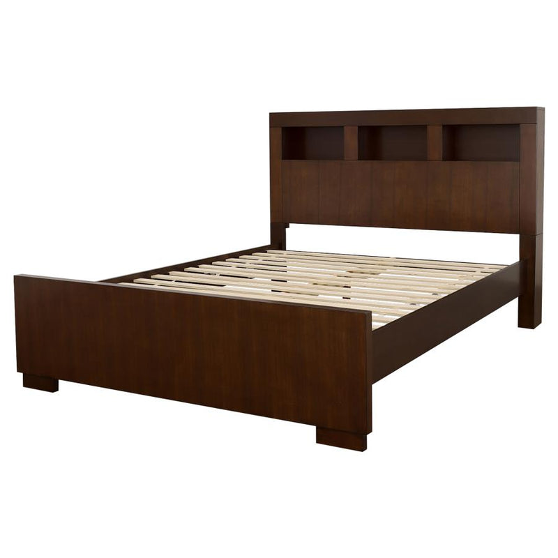 Jessica LED Storage Bookcase Bed