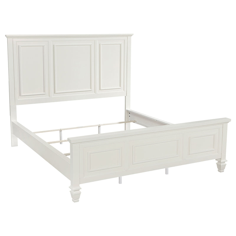 Sandy Beach Bedroom Set Cream White