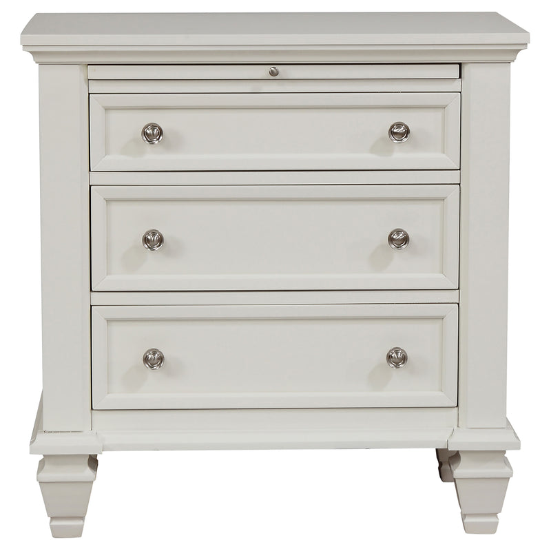 Sandy Beach Bedroom Set Cream White