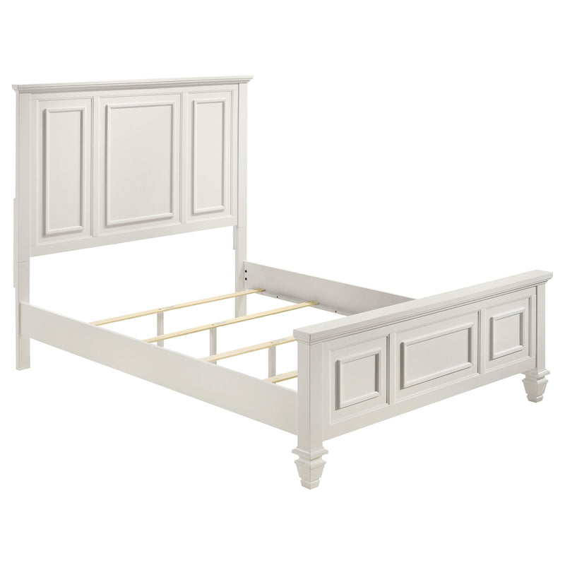 Sandy Beach Bedroom Set Cream White